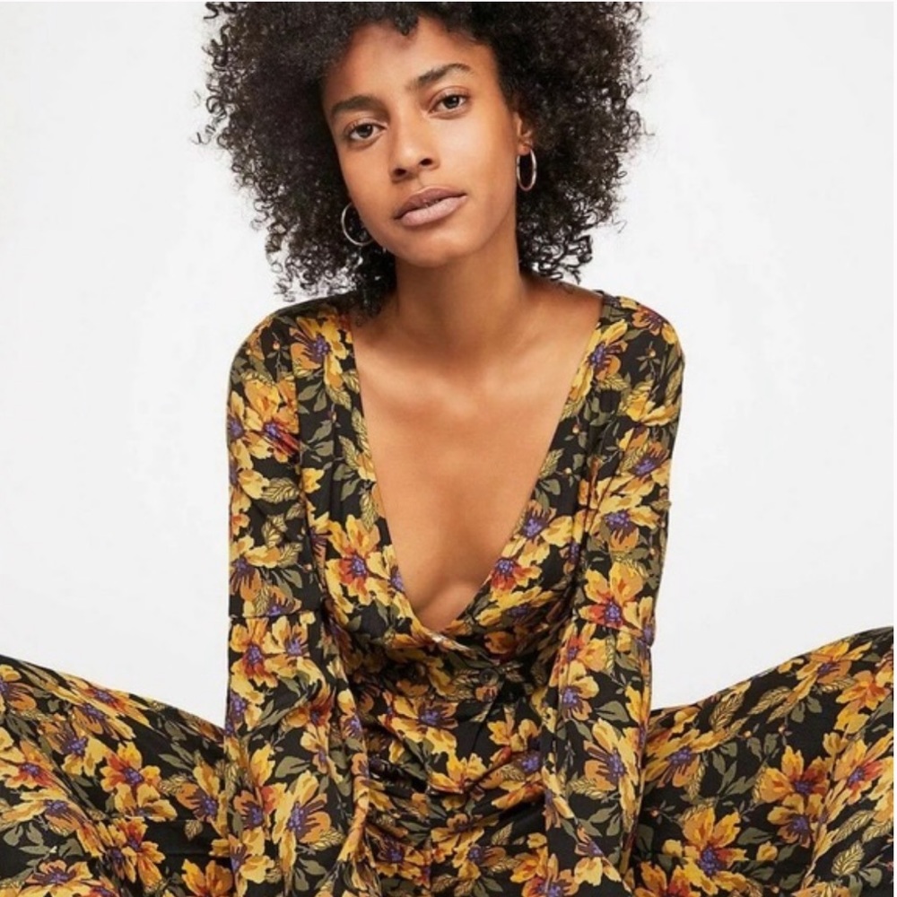 Free People Gorgeous Floral Set